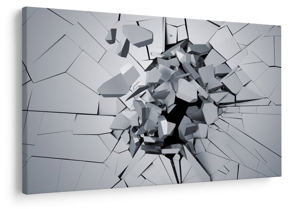 Tablou abstracție 3D (90x60 cm)
