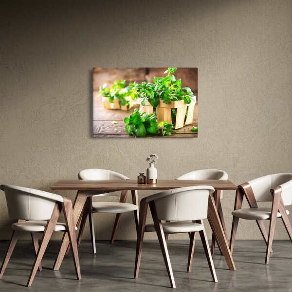 Tablou cu menta proaspătă (90x60 cm)
