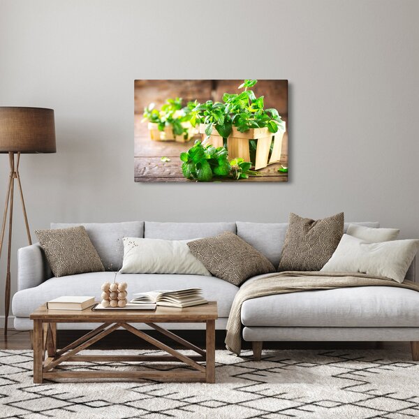 Tablou cu menta proaspătă (90x60 cm)