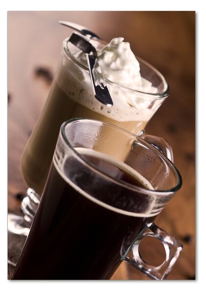 Fotografie imprimată pe sticlă cafea frappe