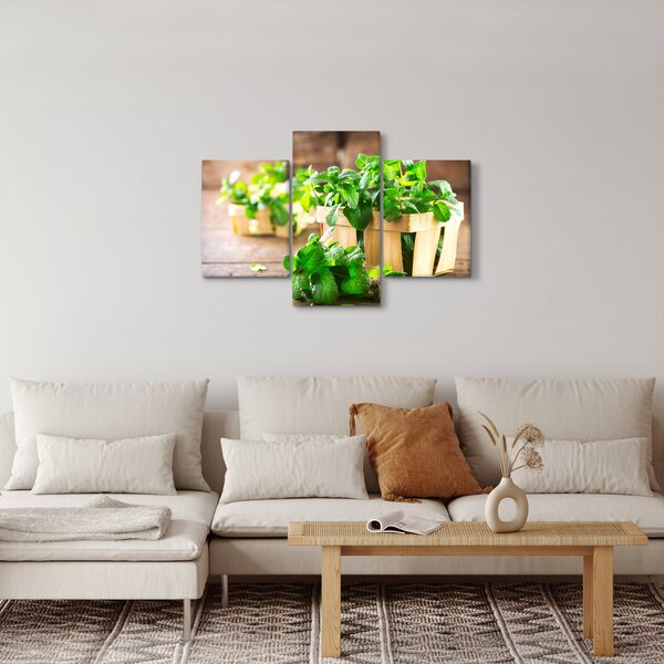 Tablou cu menta proaspătă (90x60 cm)