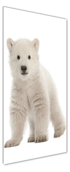 Tablou din Sticlă Un urs polar