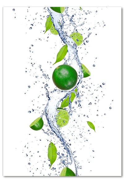 Imagine de sticlă Lămâie verde