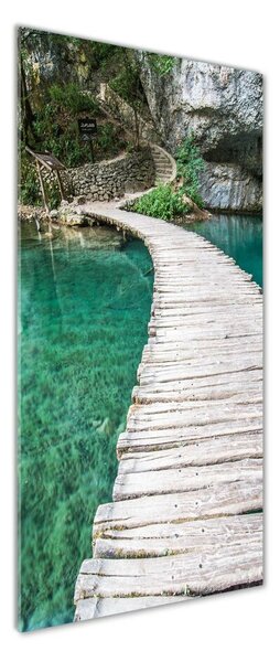 Fotografie imprimată pe sticlă Lacurile Plitvice