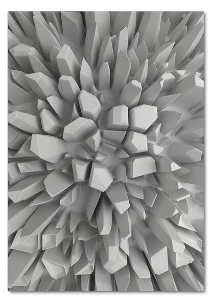 Tablou Printat Pe Sticlă 3D Abstracție