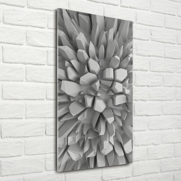 Tablou Printat Pe Sticlă 3D Abstracție