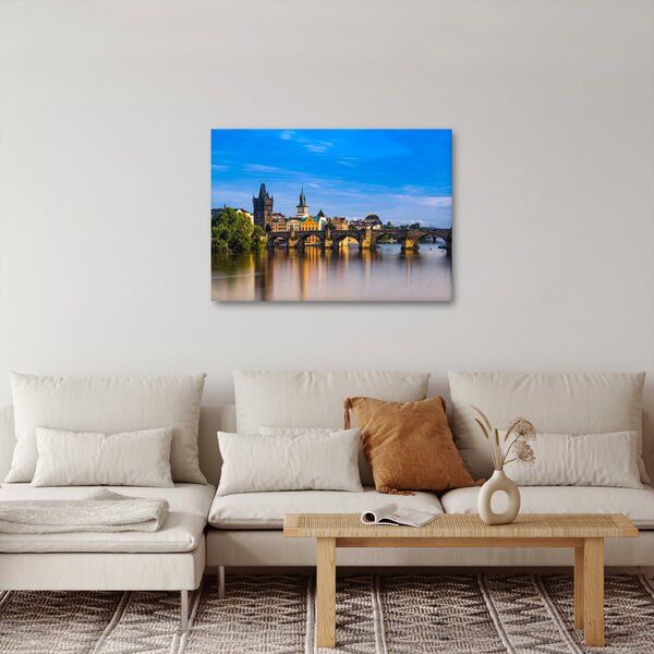Tablou cu podul Carol (70x50 cm)