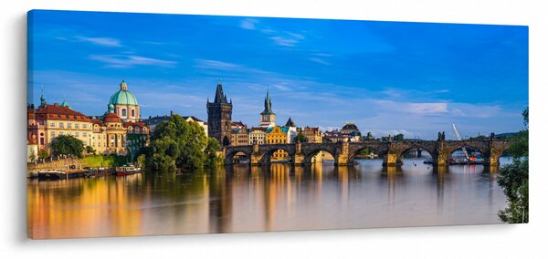 Tablou cu podul Carol (120x50 cm)