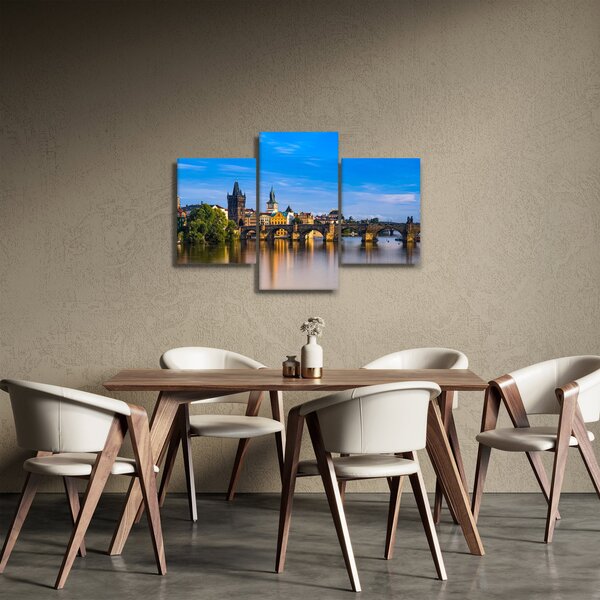 Tablou cu podul Carol (90x60 cm)