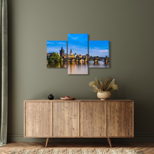 Tablou cu podul Carol (90x60 cm)