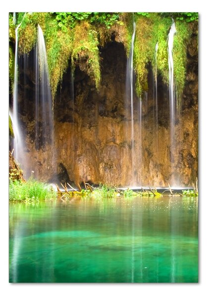 Tablou Printat Pe Sticlă Lacurile Plitvice