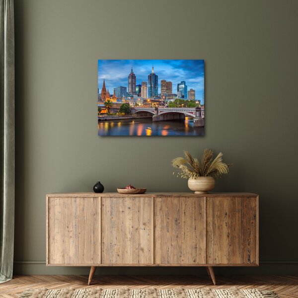 Tablou cu orașul Melbourne (70x50 cm)