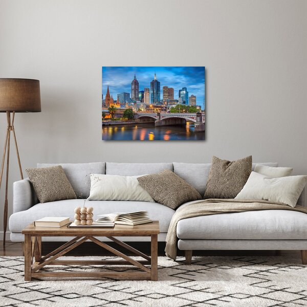 Tablou cu orașul Melbourne (70x50 cm)