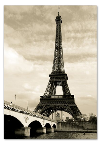 Tablou sticlă Turnul Eiffel din Paris