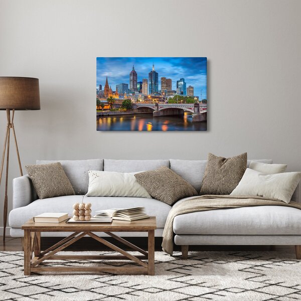 Tablou cu orașul Melbourne (90x60 cm)