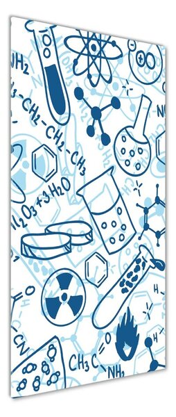 Tablou Printat Pe Sticlă fundal chimie