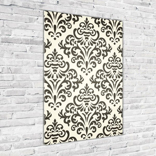 Tablou din Sticlă fundal ornamente