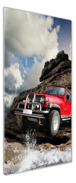 Tablou Printat Pe Sticlă masina off-road