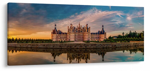 Tablou cu castel (120x50 cm)