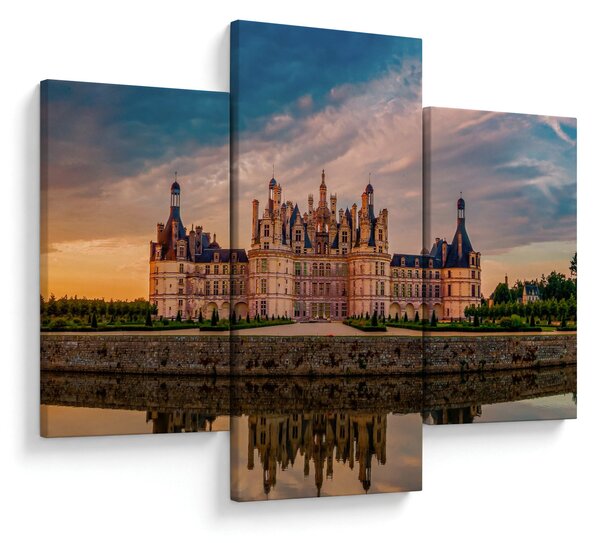 Tablou cu castel (90x60 cm)
