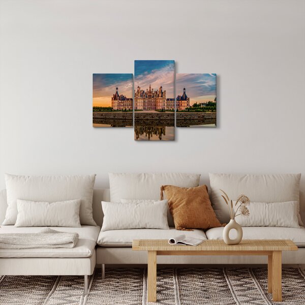Tablou cu castel (90x60 cm)