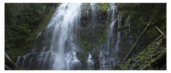 Tablou cu cascadă (120x50 cm)