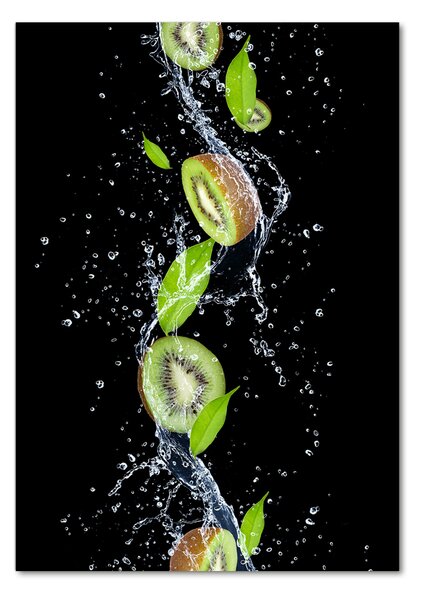 Fotografie imprimată pe sticlă kiwi