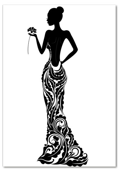 Imagine de sticlă ilustrare de moda