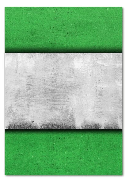 Tablou sticlă perete verde
