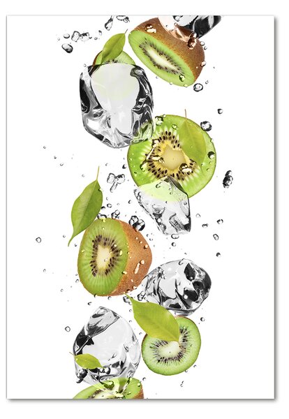 Imagine de sticlă Kiwi si apa