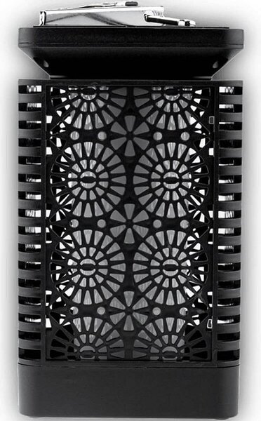 Lampa solara de gradina, flacara decorativa, senzor crepuscular, IP44, 30 lm, ABS