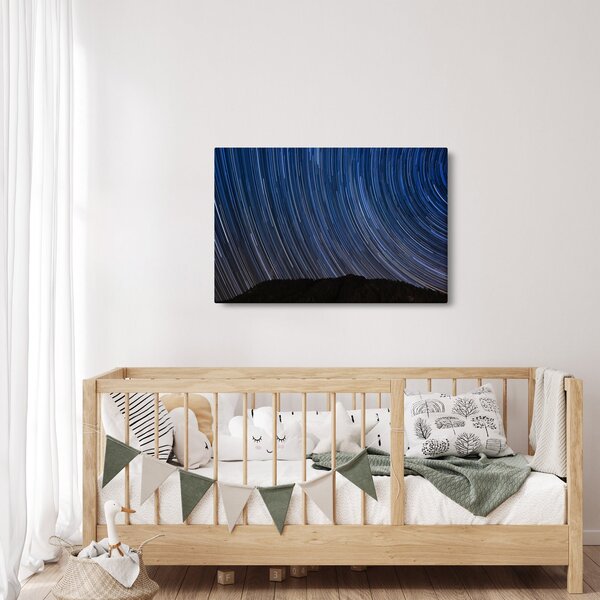 Tablou cu stele noaptea și cerul (90x60 cm)
