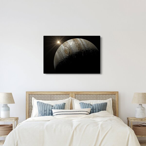Tablou cu planetă în cosmos (90x60 cm)