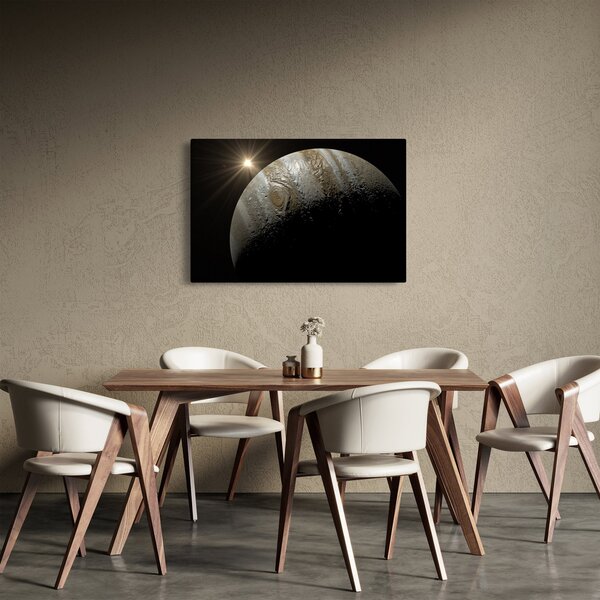 Tablou cu planetă în cosmos (90x60 cm)