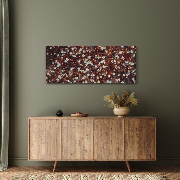 Tablou cu floare de nu mă uita (120x50 cm)