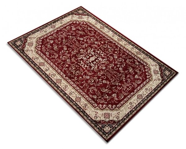 Covor Clasic Sufragerie, Model Lotos 15055 210, Covor Dreptunghiular, Rosu Grena Dreptunghi, Rosu, 60x110