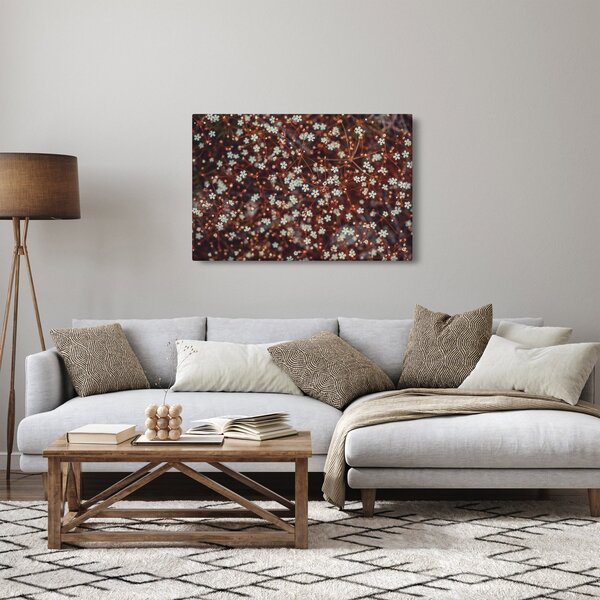 Tablou cu floare de nu mă uita (90x60 cm)