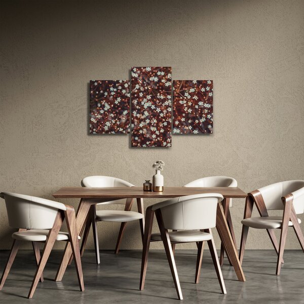 Tablou cu floare de nu mă uita (90x60 cm)