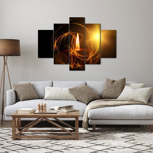 Tablou cu lumânare (150x105 cm)