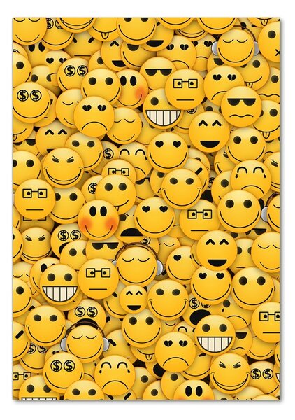 Tablou din Sticlă emoticoane