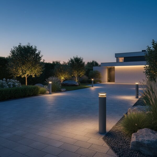 Lampă LED de exterior Ideal Lux BOEING LED/14W/230V d. 70 cm IP65 antracit