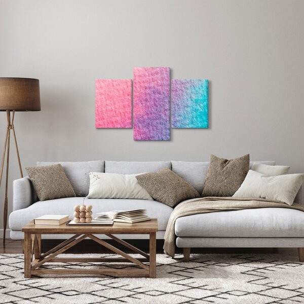 Tablou cu textură colorată (90x60 cm)