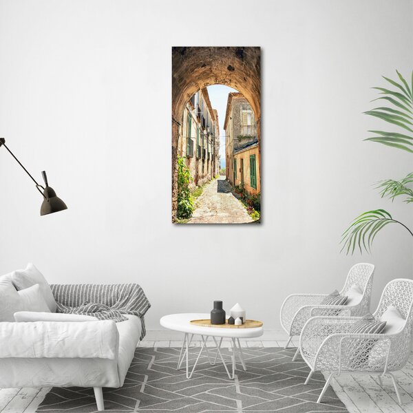 Imprimare tablou canvas străzile italiene