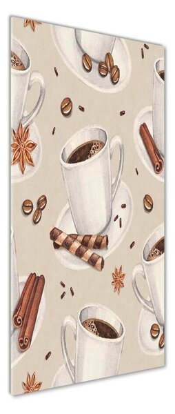 Tablou Printat Pe Sticlă ceașcă de cafea