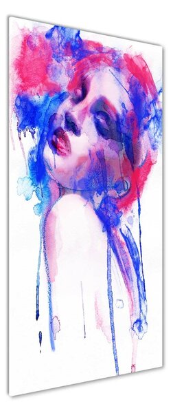 Tablou sticlă Abstracție femeie