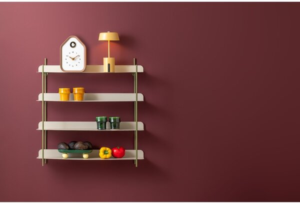 Raft verde/gri etajat din metal 60 cm Reina Cuatro – PT LIVING