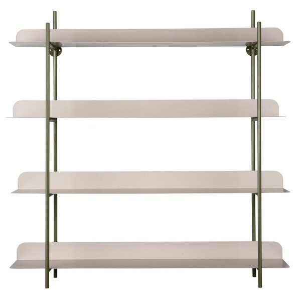 Raft verde/gri etajat din metal 60 cm Reina Cuatro – PT LIVING