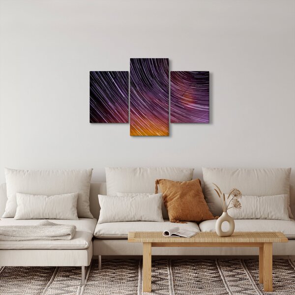 Tablou cu stele șterse pe cer (90x60 cm)