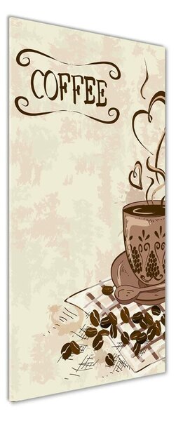Tablou sticlă cafea aromatică