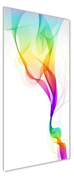 Tablou pe pe sticlă culoare abstracție